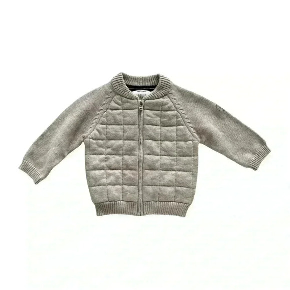 Zara Quilted Cardigan 3/6M - Picture 1 of 3